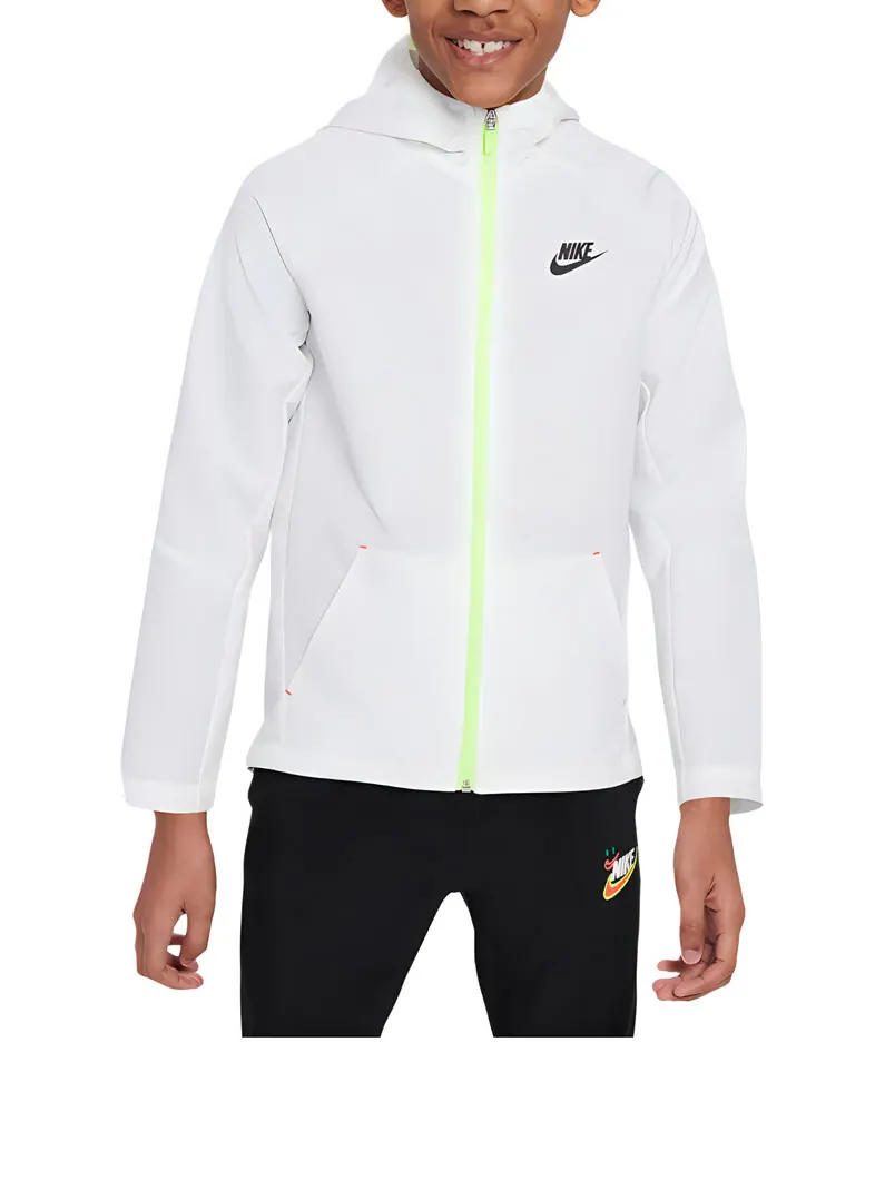 Куртка плетеная куртка с логотипом dri fit Nike — изображение 1 из 3, белый