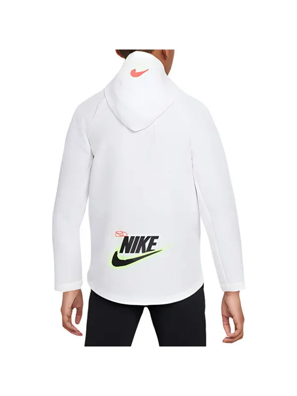 Куртка плетеная куртка с логотипом dri fit Nike — изображение 3 из 3, белый