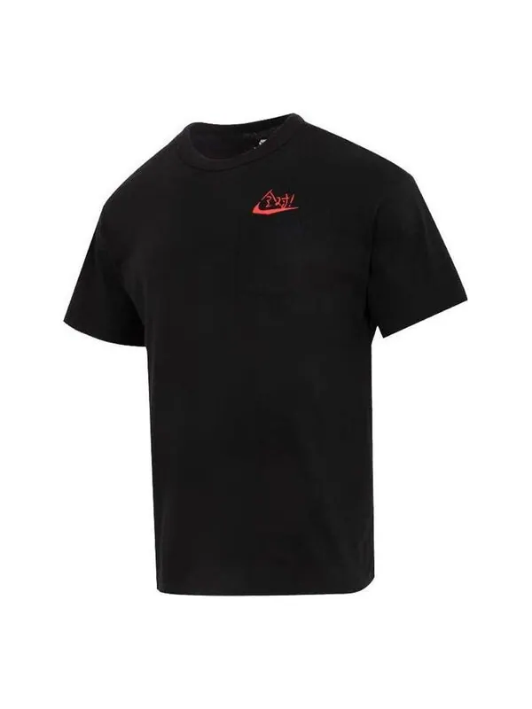 Футболка с логотипом all right Nike — изображение 1 из 4, черный