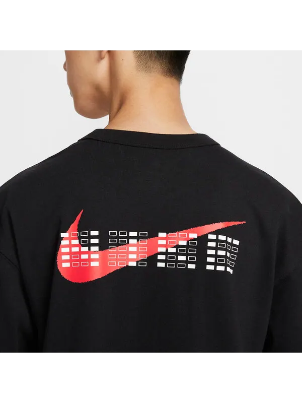 Футболка с логотипом all right Nike — изображение 4 из 4, черный