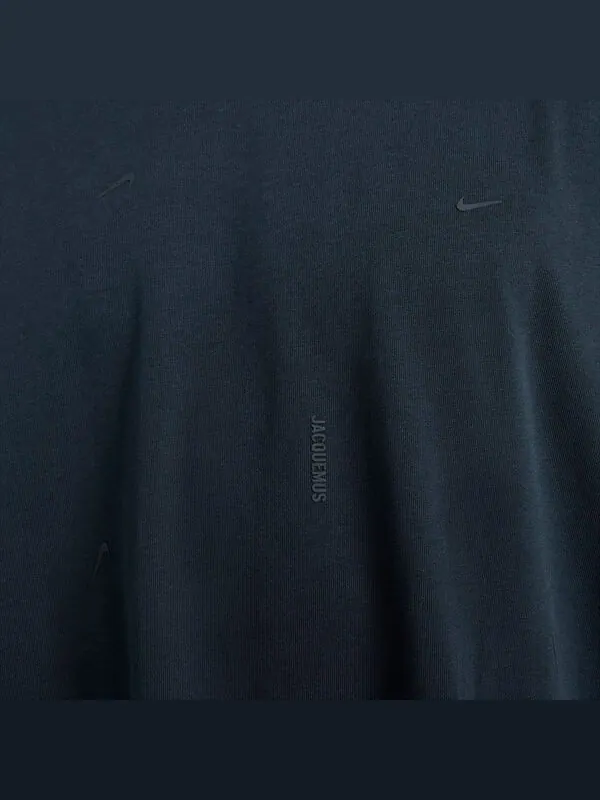 Футболка x jacquemus футболка с коротким рукавом азиатские размеры Nike — изображение 4 из 4, темно-синий/темный