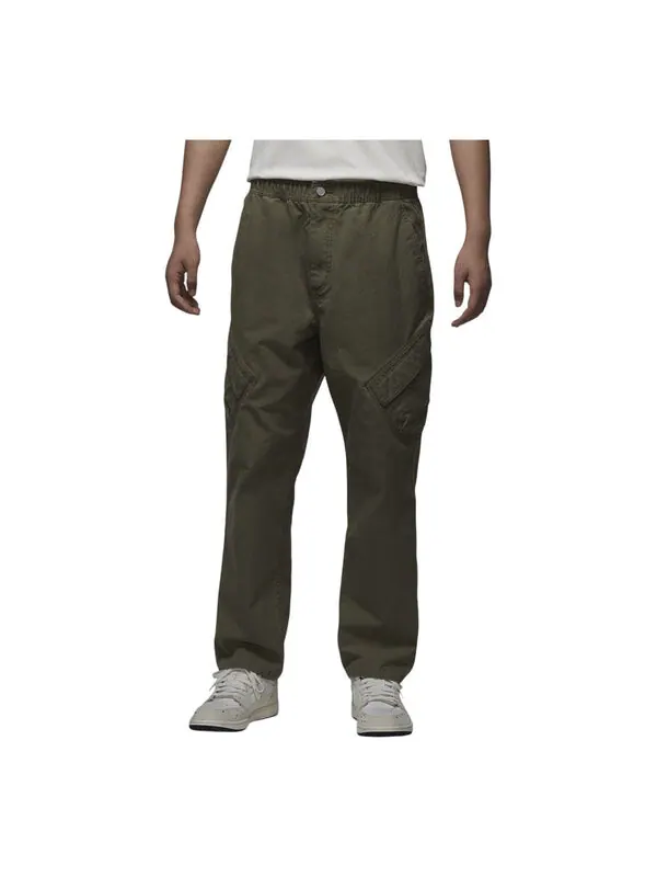 Брюки tatum chicago pants 'olive green' Nike — 1