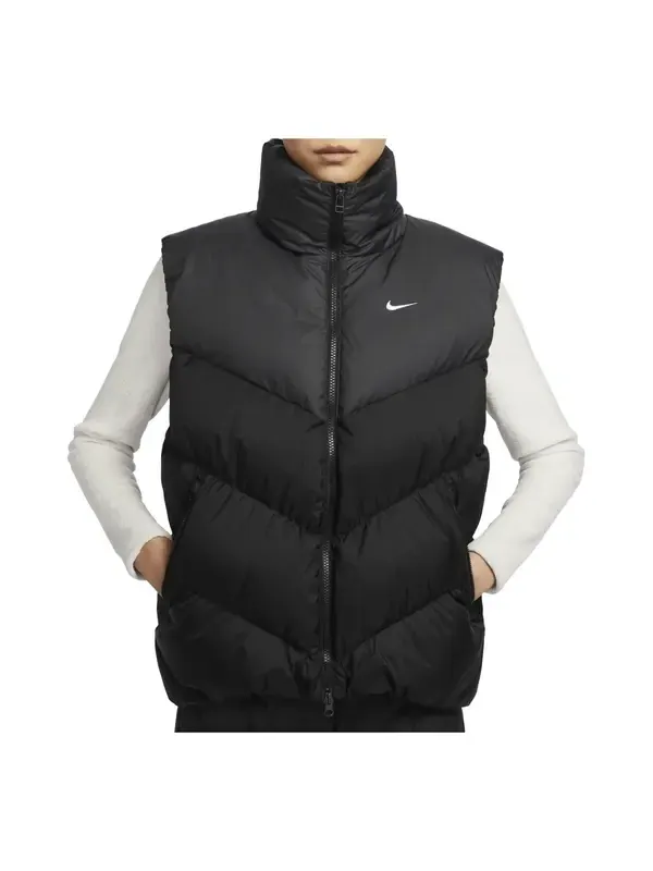 Жилет sportswear storm-fit windpuffer 'black' Nike — изображение 1 из 4, черный/белый