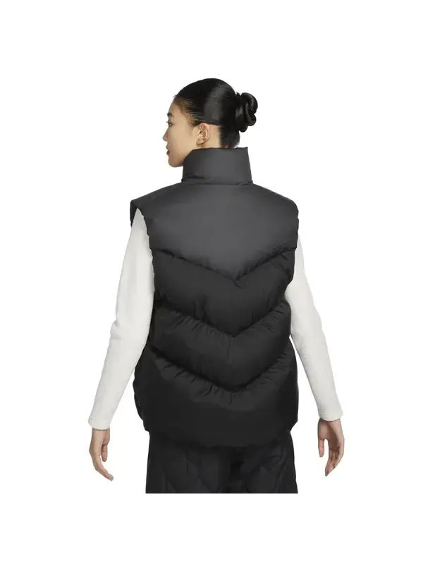 Жилет sportswear storm-fit windpuffer 'black' Nike — изображение 2 из 4, черный/белый