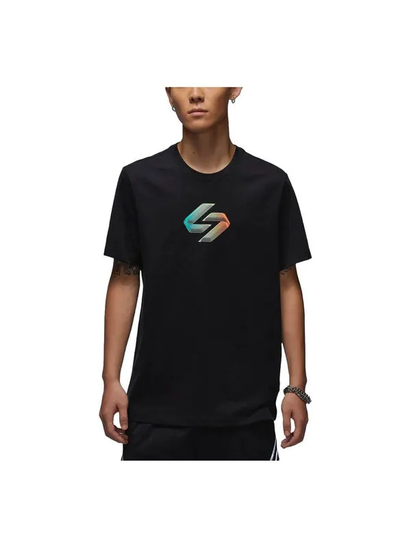 Футболка luka graphic t-shirt asia sizing 'black' Air Jordan — изображение 1 из 2, черный