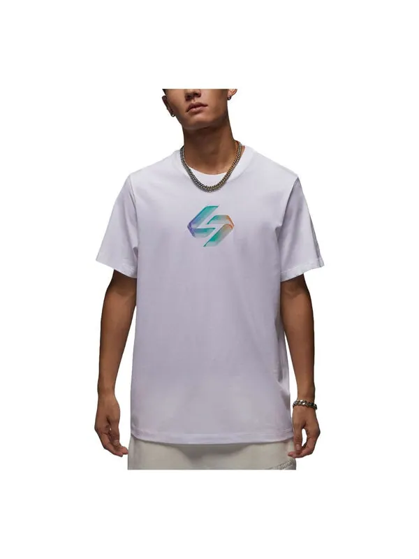 Футболка luka graphic t-shirt asia sizing 'white' Air Jordan — изображение 1 из 2, белый