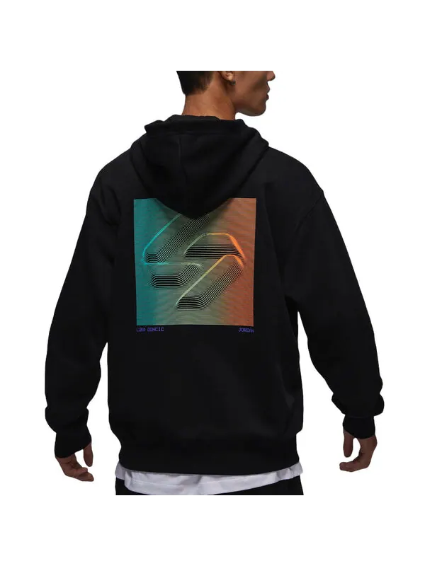 Толстовка с капюшоном luka graphic hoodie asia sizing Air Jordan — изображение 2 из 2, черный