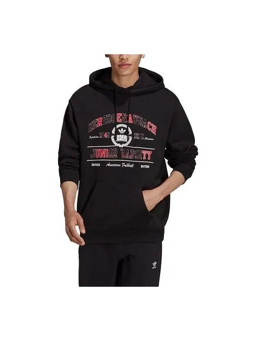 Толстовка Men's adidas originals Sports Hooded Long Sleeves Black — изображение 1 из 3, черный