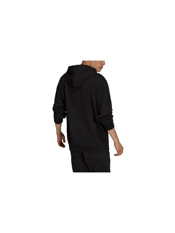 Толстовка Men's adidas originals Sports Hooded Long Sleeves Black — изображение 2 из 3, черный