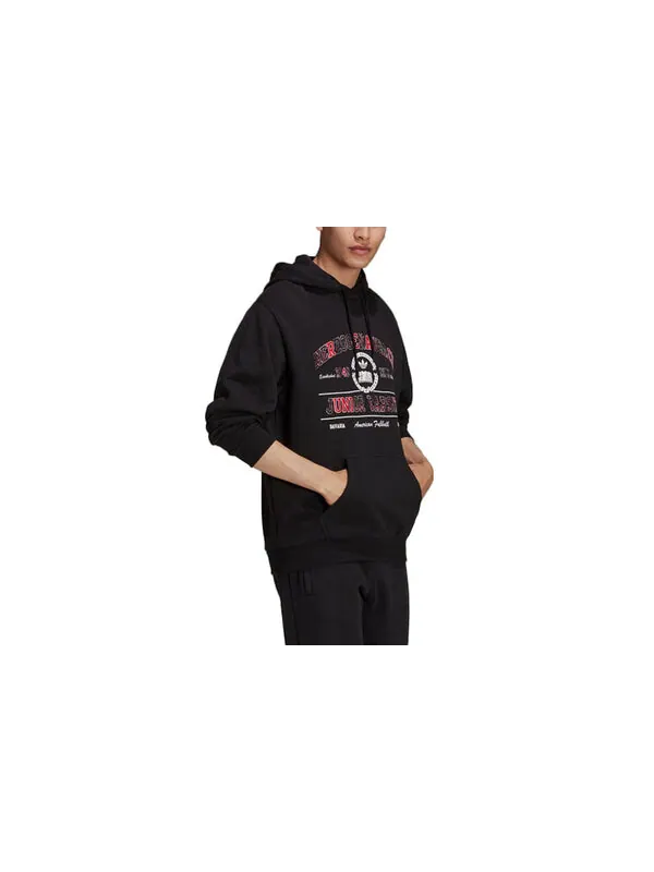 Толстовка Men's adidas originals Sports Hooded Long Sleeves Black — изображение 3 из 3, черный