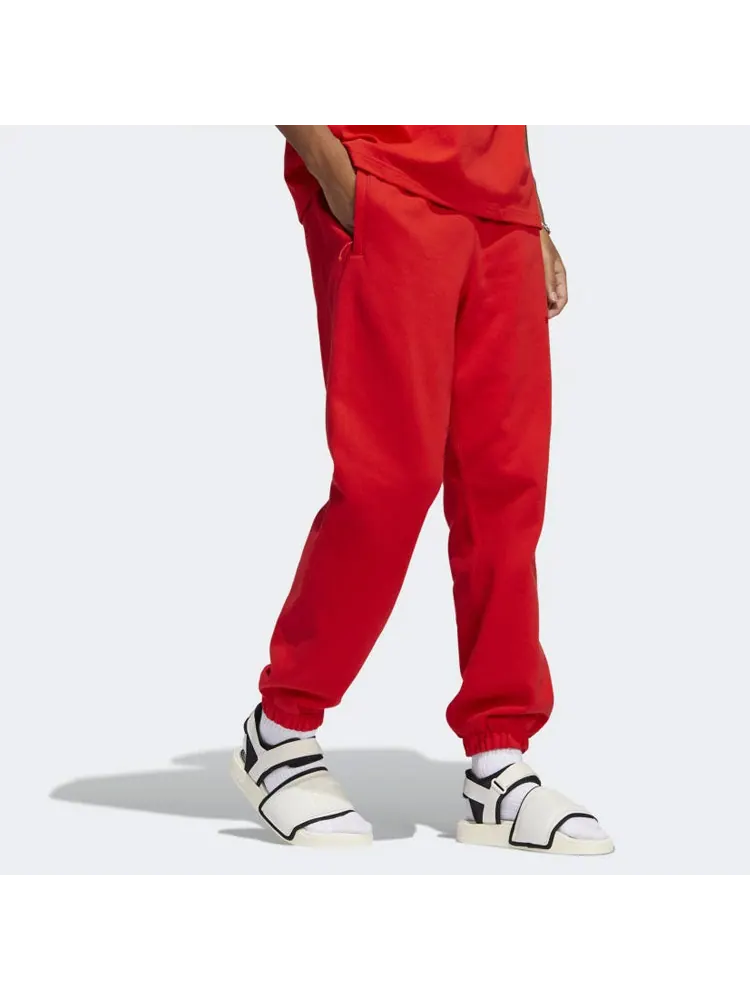 Спортивные брюки adidas x Pharrell Basic Sports Sweatpants 'Brown' — изображение 6 из 6, красный