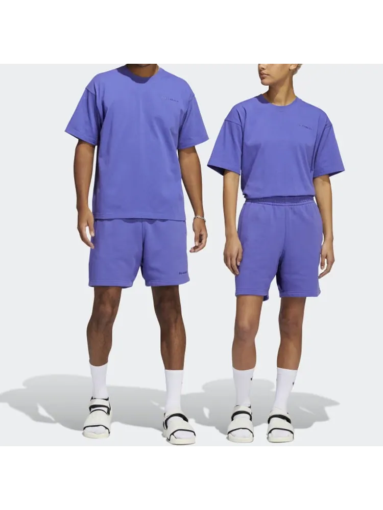 Спортивные шорты adidas x Pharrell Basic Sports Shorts 'Purple' — изображение 3 из 6, фиолетовый