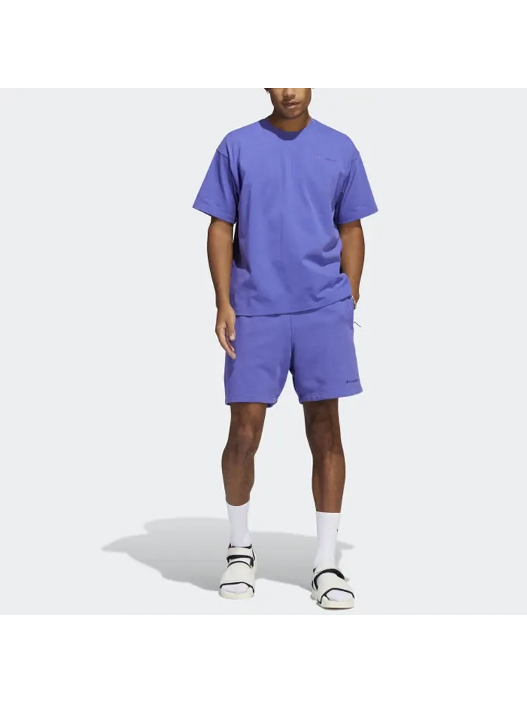 Спортивные шорты adidas x Pharrell Basic Sports Shorts 'Purple' — изображение 5 из 6, фиолетовый