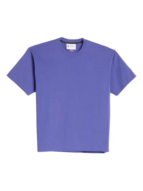Футболка adidas x Pharrell Basic Sports T-Shirt 'Purple' — изображение 1 из 6, фиолетовый