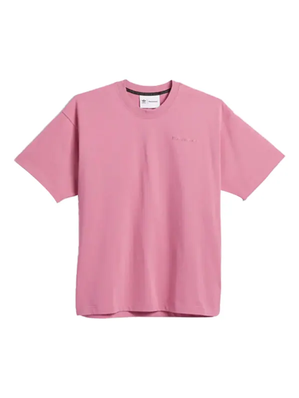 Футболка adidas x Pharrell Basic Sports T-Shirt 'Pink' — изображение 1 из 6, розовый