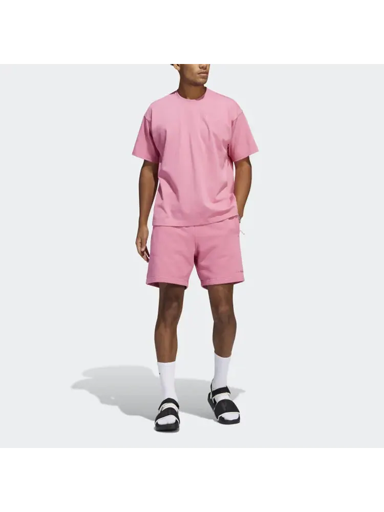 Футболка adidas x Pharrell Basic Sports T-Shirt 'Pink' — изображение 3 из 6, розовый