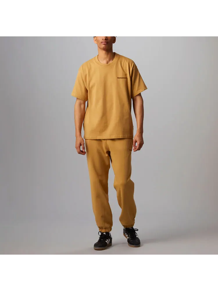 Спортивные брюки adidas x Pharrell Humanrace Small Logo Sweatpants 'Tan' — изображение 5 из 6, бежевый
