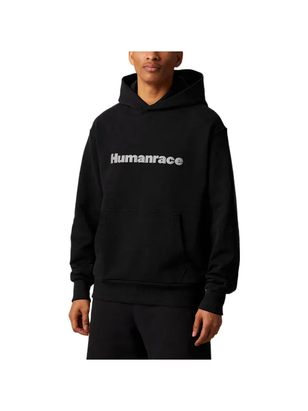 Толстовка x pharrell humanrace logo hoodie 'black' Adidas — изображение 4 из 4, мульти