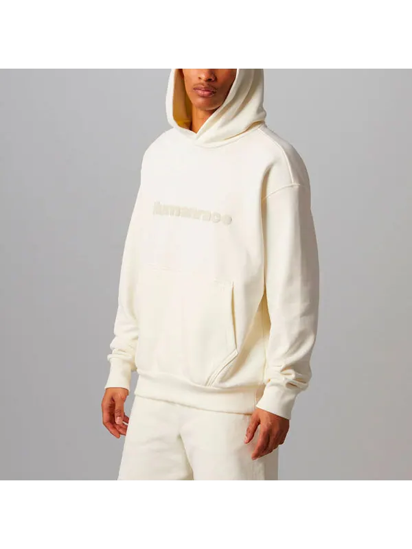 Толстовка x pharrell humanrace logo hoodie 'beige' Adidas — изображение 4 из 4, мульти