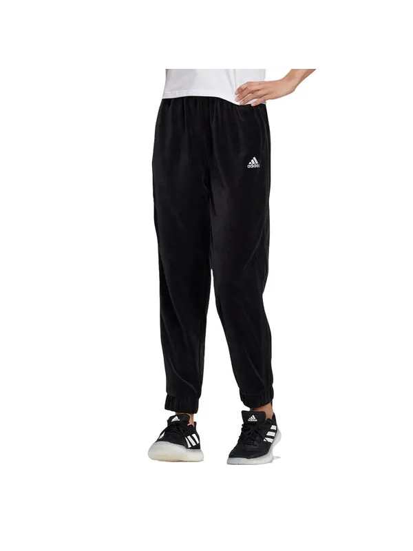 Брюки велюровые брюки Adidas — изображение 2 из 3, черный