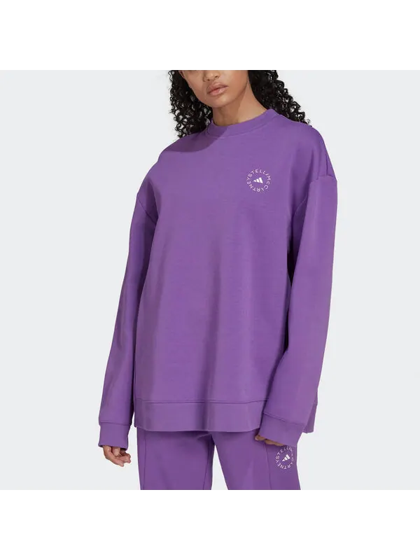 Свитера от stella mccartney спортивная толстовка Adidas — изображение 3 из 4, фиолетовый
