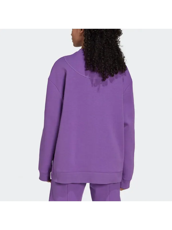 Свитера от stella mccartney спортивная толстовка Adidas — изображение 4 из 4, фиолетовый