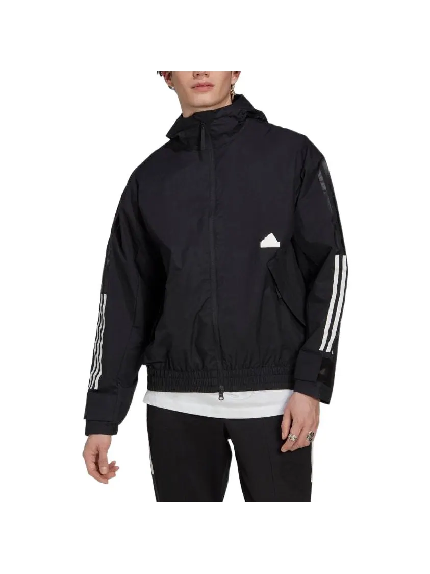 Куртка adidas 3-Stripes Storm Jacket — изображение 2 из 6, черный