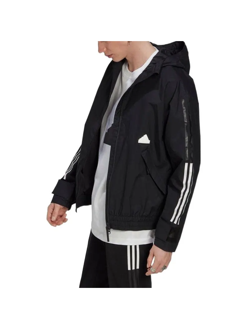 Куртка adidas 3-Stripes Storm Jacket — изображение 5 из 6, черный