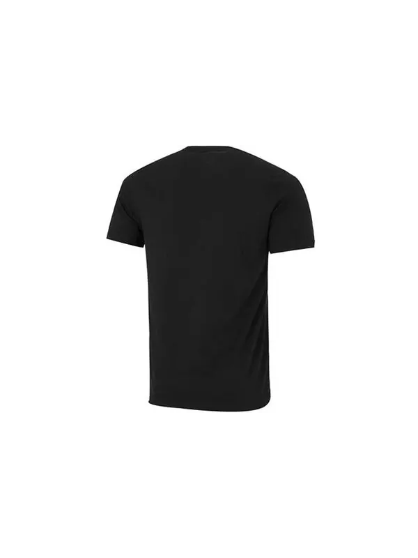 Футболка adidas Large Logo Printing Athleisure Casual Sports Round Neck Short Sleeve Black — изображение 2 из 4, мульти