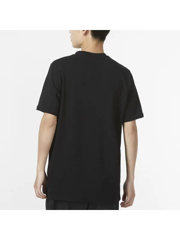 Футболка adidas Large Logo Printing Athleisure Casual Sports Round Neck Short Sleeve Black — изображение 4 из 4, мульти