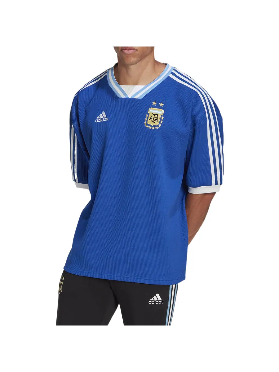 Джерси adidas Argentina Icon 3/4 Jersey 'Royal Blue' — изображение 5 из 6, синий