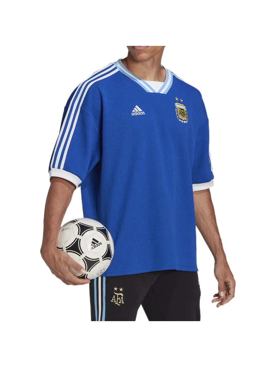 Джерси adidas Argentina Icon 3/4 Jersey 'Royal Blue' — изображение 6 из 6, синий