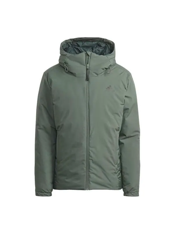Куртка пуховик traveer cold.rdy Adidas — изображение 1 из 4, зеленый