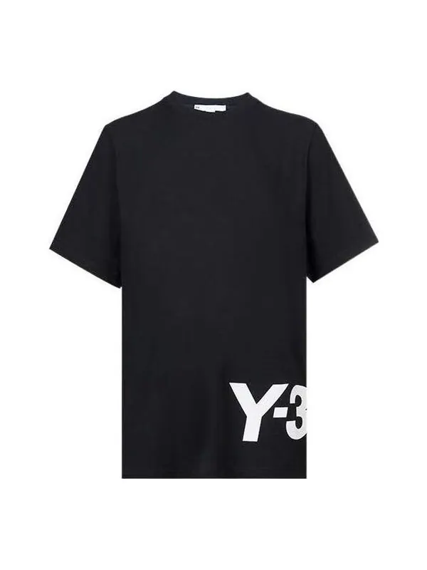 Футболка y 3ch1 футболка с коротким рукавом и большим логотипом Adidas — изображение 1 из 4, черный