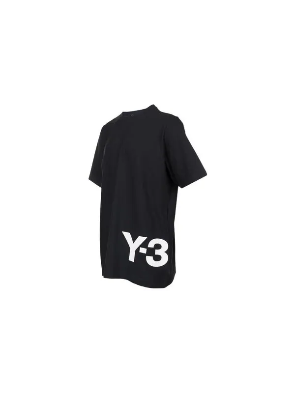 Футболка y 3ch1 футболка с коротким рукавом и большим логотипом Adidas — изображение 3 из 4, черный