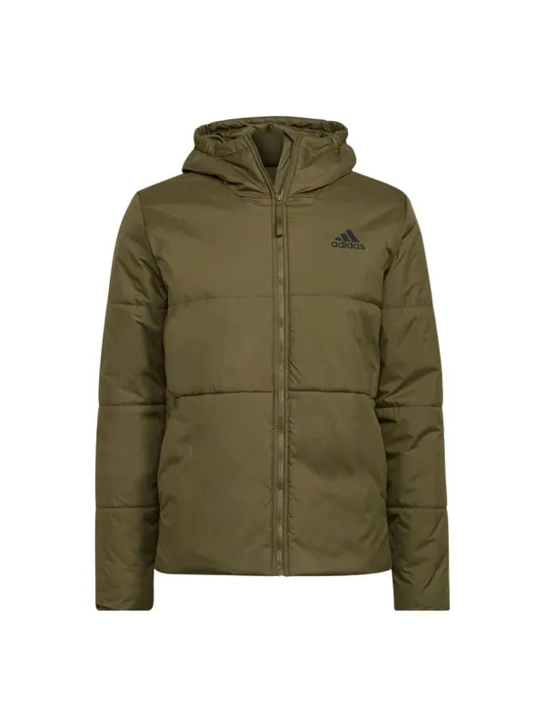 Куртка bsc puffer jacket 'green' Adidas — изображение 1 из 4, зеленый