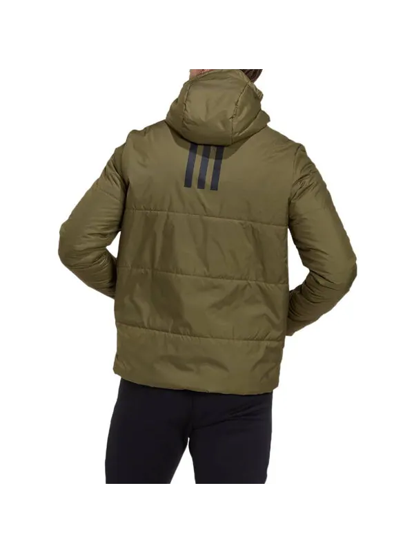 Куртка bsc puffer jacket 'green' Adidas — изображение 4 из 4, зеленый