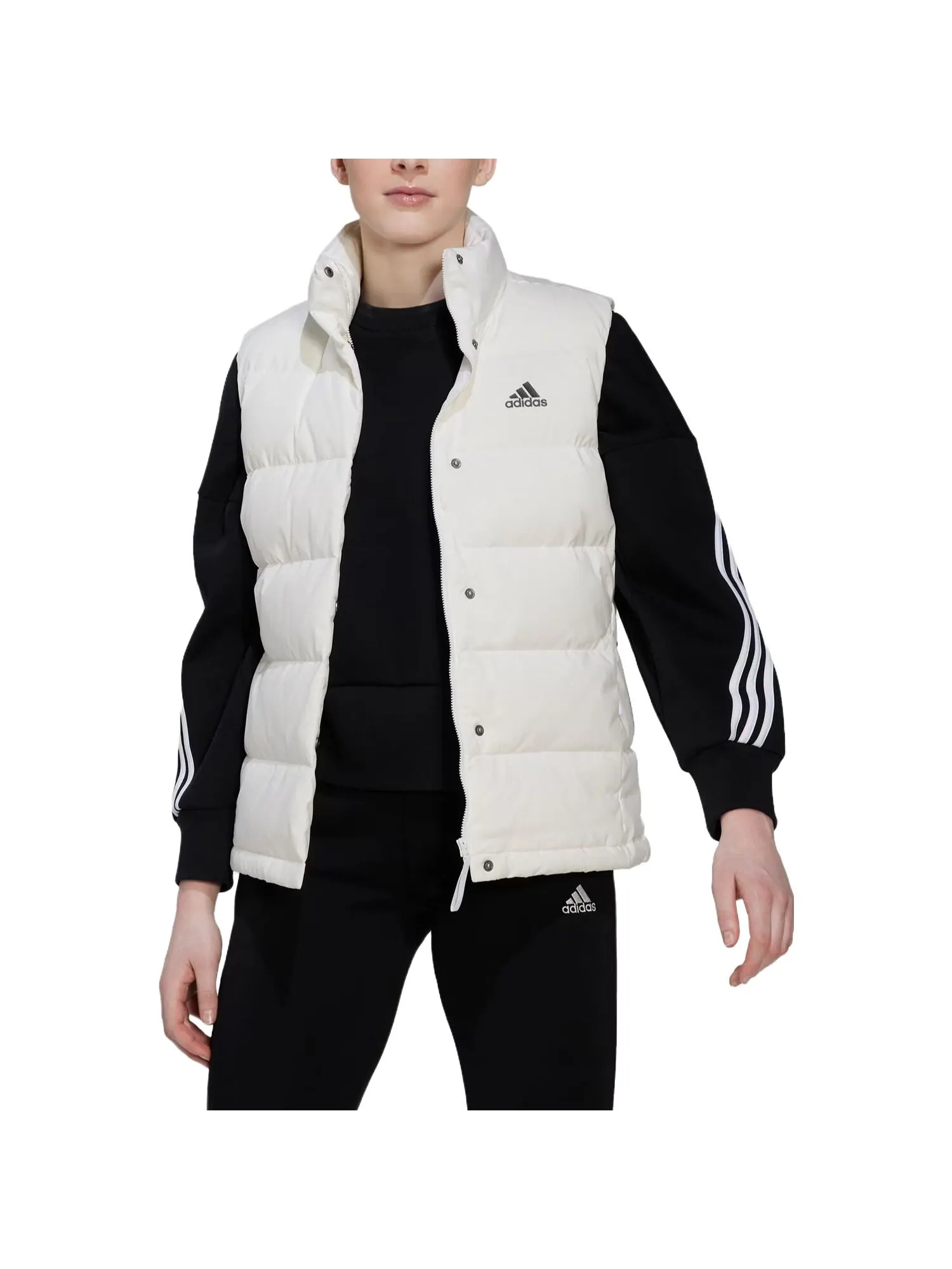 Утепленный жилет adidas Helionic Down — изображение 3 из 6, белый