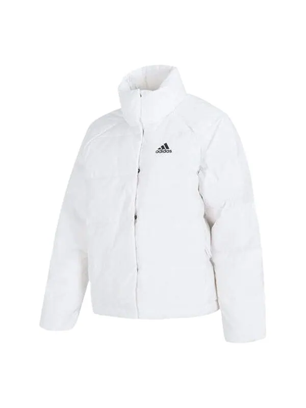 Куртка гелионик расслабленный пуховик Adidas — изображение 1 из 3, белый