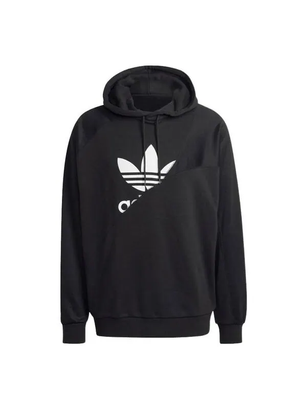 Толстовка Men's adidas originals Bld Ft Hoody Hl Casual Printing Hooded Long Sleeves Black — изображение 1 из 4, мульти