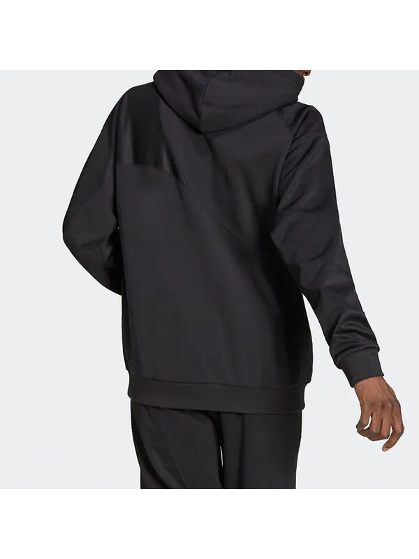 Толстовка Men's adidas originals Bld Ft Hoody Hl Casual Printing Hooded Long Sleeves Black — изображение 3 из 4, мульти