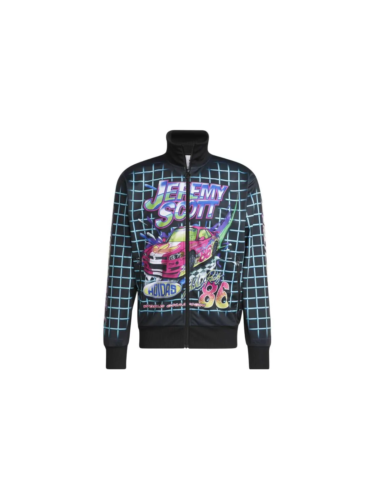 Куртка Adidas Originals Jeremy Scott Collaboration — изображение 1 из 2, черный