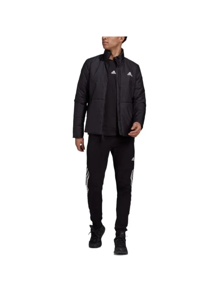 Куртка Adidas BSC Three-Stripe Insulated — изображение 2 из 4, черный