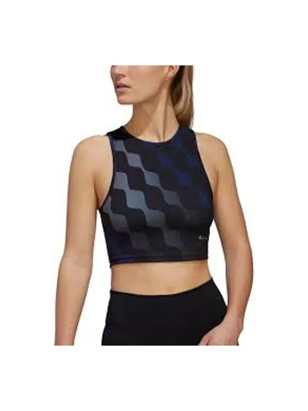Топ x marimekko майка с принтом иконок поездов Adidas — изображение 2 из 3, черный/синий