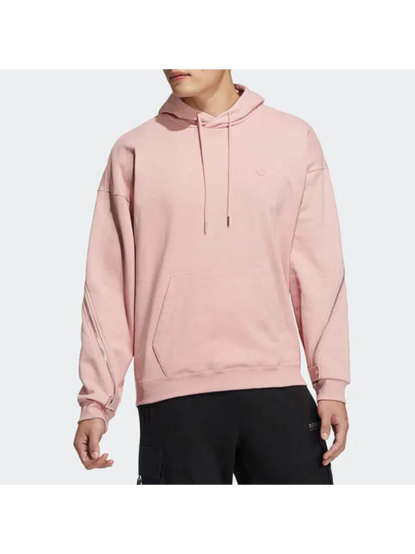Толстовка Men's adidas originals Solid Color Sports Pink — изображение 2 из 4, мульти