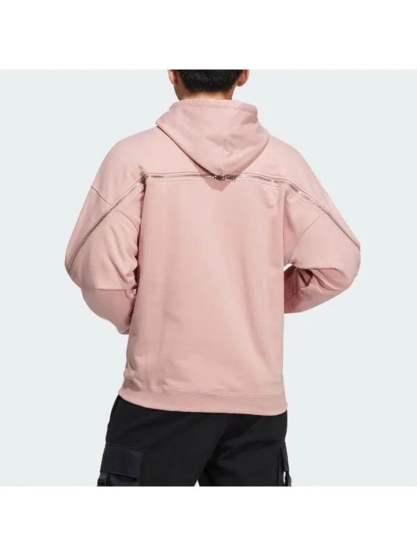 Толстовка Men's adidas originals Solid Color Sports Pink — изображение 3 из 4, мульти