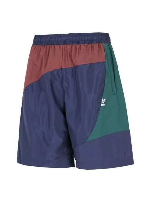 Шорты оригинальные смелые шорты Adidas — изображение 1 из 4, темно-синий/зеленый