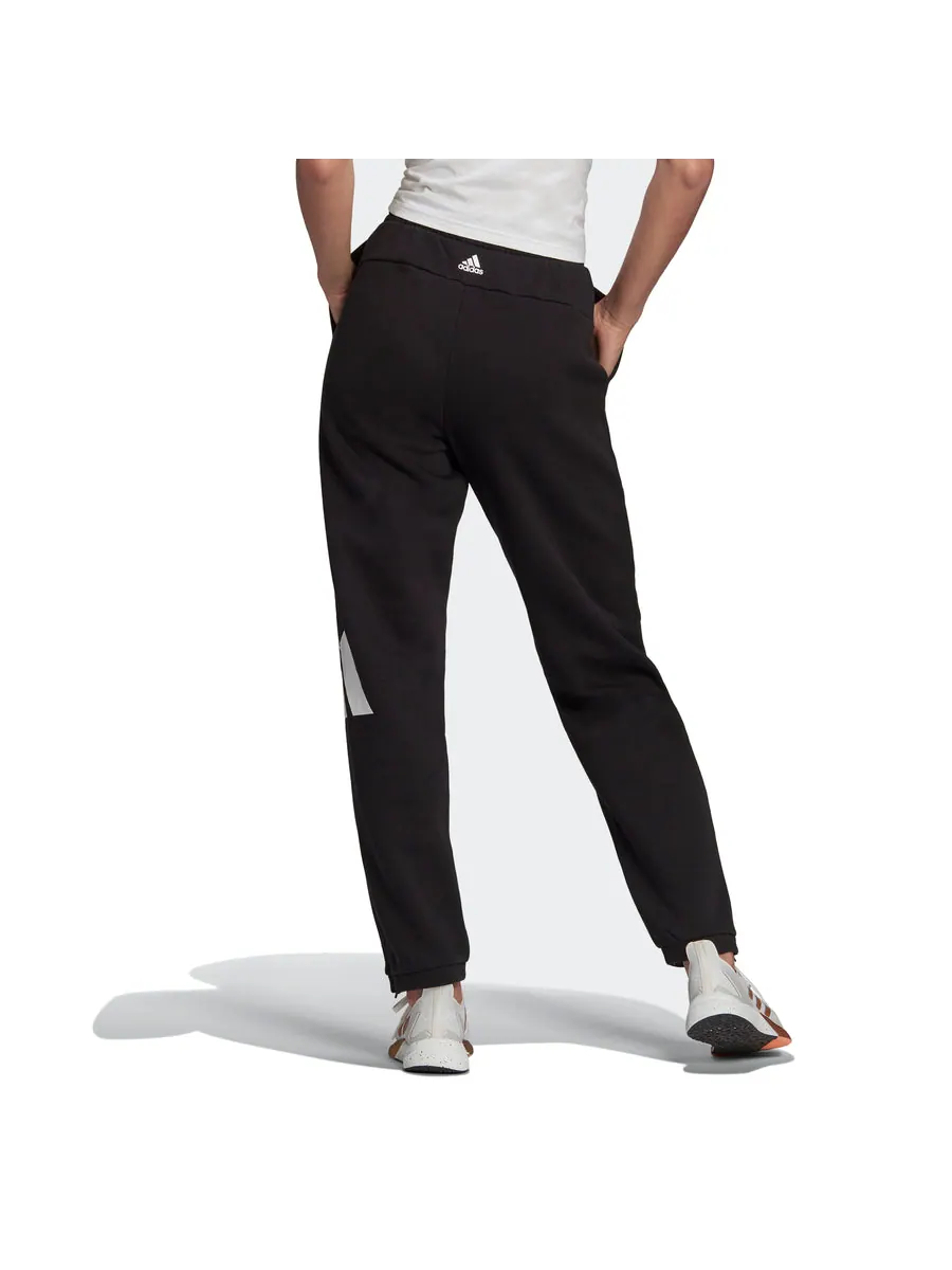 Спортивные брюки (WMNS) adidas Woven Pants 'Black' — изображение 3 из 3, черный