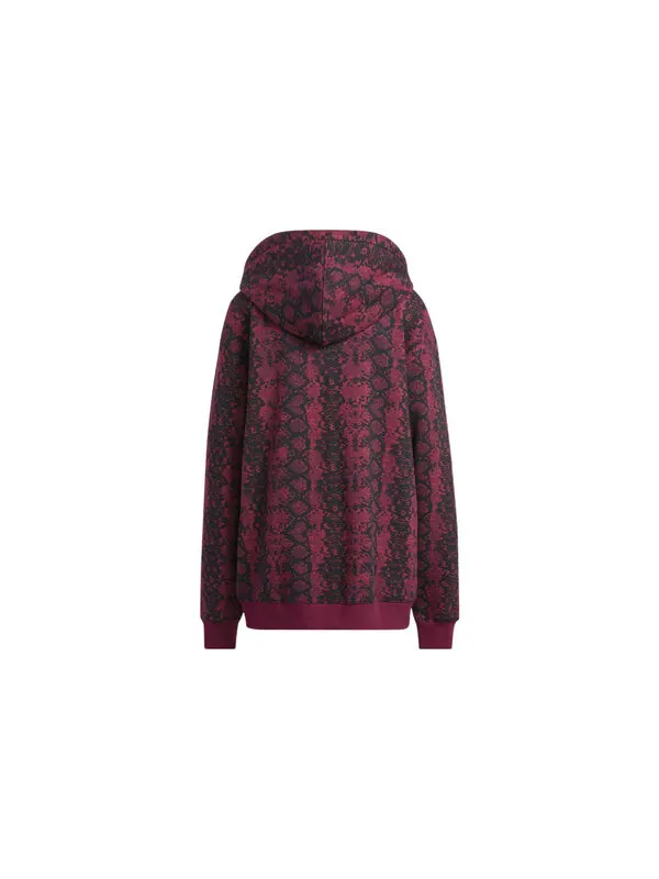 Толстовка adidas originals x IVY PARK Crossover Casual Printing Hooded Long Sleeves Red — изображение 2 из 4, мульти