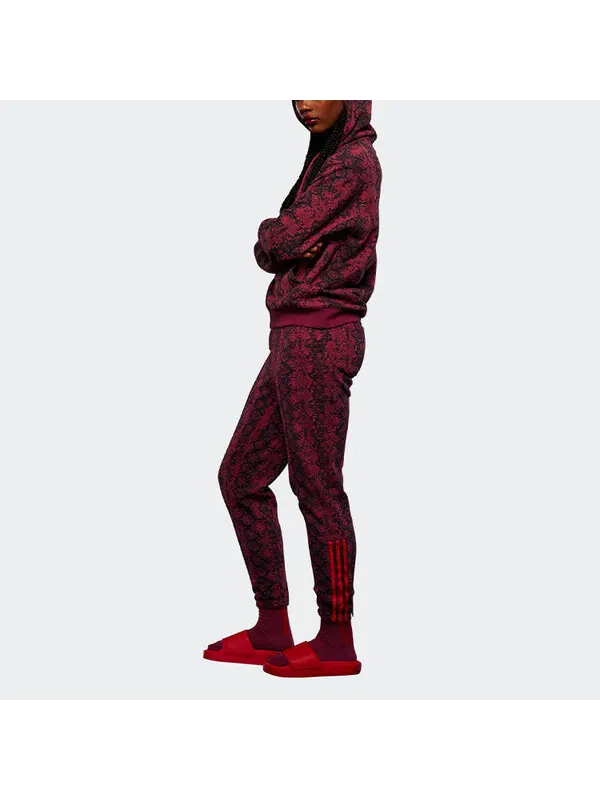Толстовка adidas originals x IVY PARK Crossover Casual Printing Hooded Long Sleeves Red — изображение 3 из 4, мульти